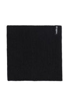 Set cappello e sciarpa per bambini Karl Lagerfeld neri con motivo con gatto - Rubino Kids