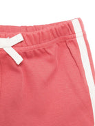 Set con shorts per neonata Polo Ralph Lauren Kids bianco con motivo Polo Bear in cotone - Rubino Kids