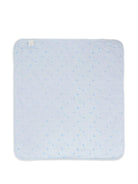 Set coperta e cappellino per neonato Givenchy Kids azzurro con stampa del logo - Rubino Kids