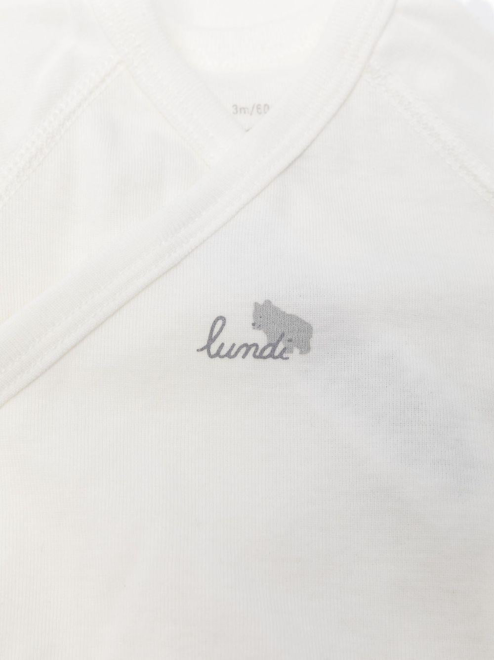 Set da 5 body per neonati Petit Bateau bianco con trama a coste - Rubino Kids