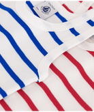 Set di due body per neonati Petit Bateau bianco con fantasia a righe - Rubino Kids