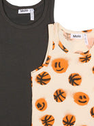 Set di due canottiere per bambino Molo multicolor con diverse fantasie - Rubino Kids