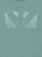 Set di due t-shirt per bambino Emporio Armani Kids multicolore con logo sul davanti - Rubino Kids