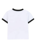 Set di due t-shirt per neonato Kenzo Kids multicolore con stampa tigre - Rubino Kids