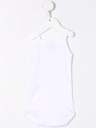 Set di due tutine per neonati Petit Bateau bianche con spalline sottili - Rubino Kids