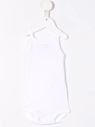 Set di due tutine per neonati Petit Bateau bianche con spalline sottili - Rubino Kids