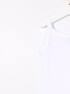 Set di due tutine per neonati Petit Bateau bianche con spalline sottili - Rubino Kids