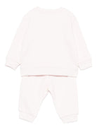 Set di maglia e pantaloni per neonata Polo Ralph Lauren Kids rosa con stampa grafica Teddy - Rubino Kids