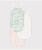 Set di tre body per neonati Petit Bateau multicolore senza maniche - Rubino Kids