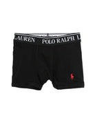 Set di tre boxer per bambino Polo Ralph Lauren Kids multicolore con caratteristico motivo Polo Pony - Rubino Kids