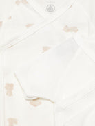 Set di tre tutine per neonati Petit Bateau bianchi con fantasie diverse - Rubino Kids