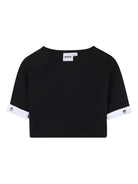 Set double face T-shirt e pantaloni per neonato Boss kidswear multicolor con logo - Rubino Kids