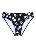 Set due pezzi bikini per bambina The Marc Jacobs Kids nero con stampa fiori - Rubino Kids