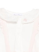 Set due pezzi per t-shirt e shorts per neonata Tartine Et Chocolat rosa con colletto alla Peter Pan - Rubino Kids