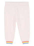 Set felpa e joggers per neonata Billieblush rosa con motivo a cuori a contrasto - Rubino Kids