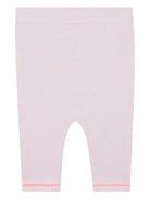 Set felpa e pantaloni per neonata Billieblush rosa con stampa Love - Rubino Kids