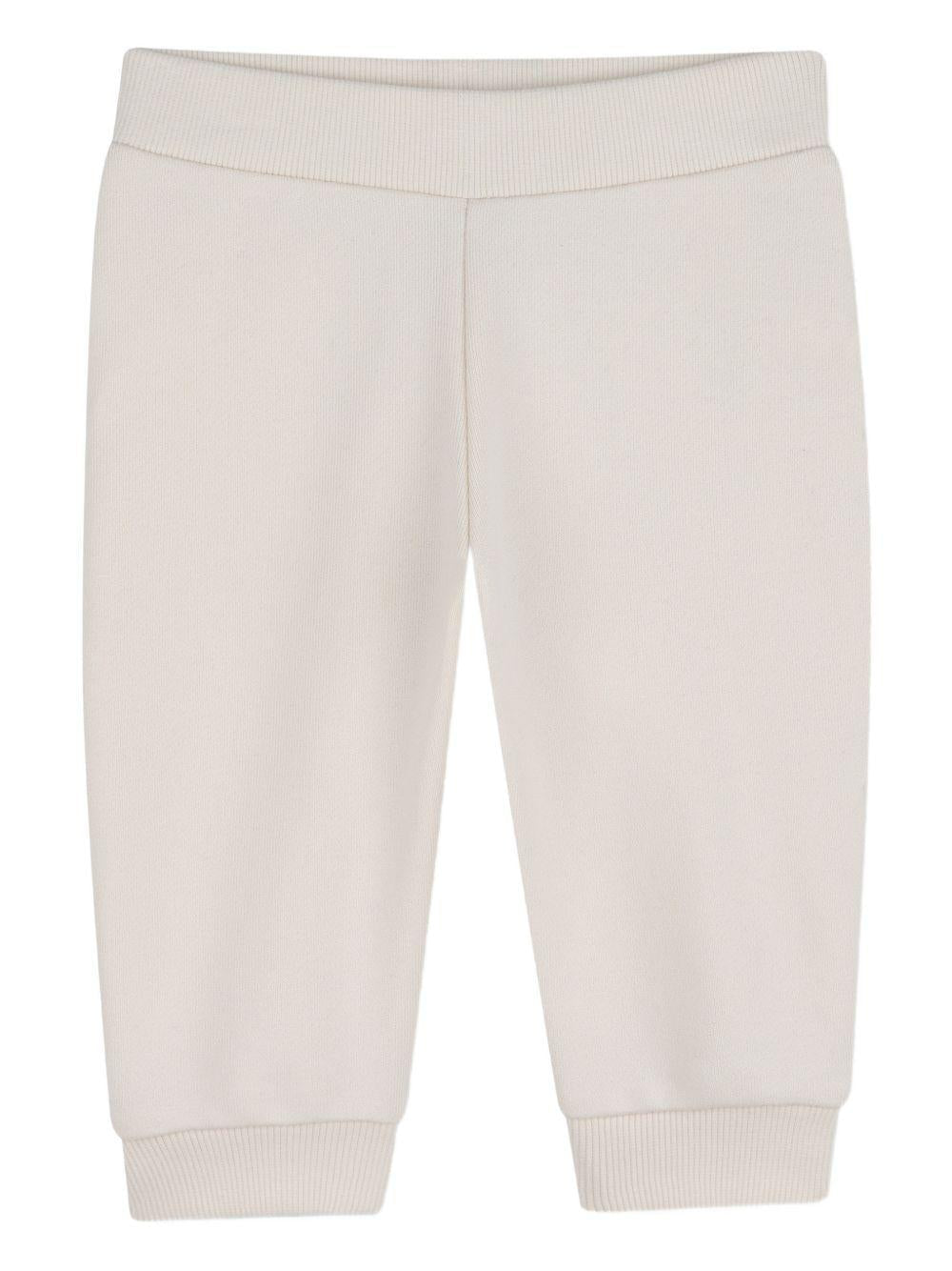 Set felpa e pantaloni per neonato Kenzo Kids blu e bianco con logo - Rubino Kids