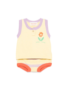 Set in maglia per neonata Bobo Choses giallo a fiori - Rubino Kids