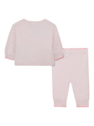 Set maglione e leggins per neonata Billieblush rosa con ricamo gatto - Rubino Kids