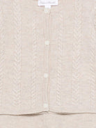 Set maglione e pantaloni per neonata Tartine Et Chocolat beige con orli a coste - Rubino Kids