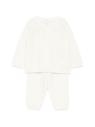 Set maglione e pantaloni per neonato Tartine Et Chocolate bianco con elastico in vita - Rubino Kids