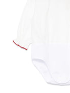 Set pantaloncini di velluto per neonato La Stupenderia rosso con dettaglio pieghe - Rubino Kids