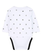 Set per neonato Boss kidswear bianco con stampa logo all - over - Rubino Kids