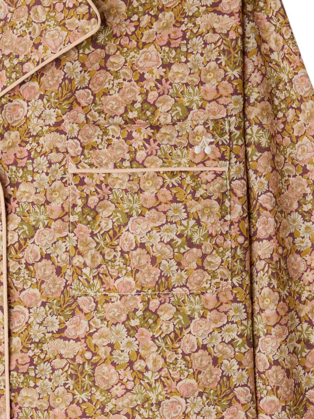 Set pigiama per bambina Bonpoint multicolore a fiori - Rubino Kids