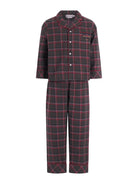Set pigiama per bambino Bonpoint multicolore con motivo scozzese - Rubino Kids