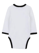 Set quattro pezzi tutine e cappelli BOSS Kids bianco con dettaglio con logo metallico - Rubino Kids