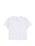 Set t-shirt con shorts per neonato Boss Kids bianco con logo - Rubino Kids