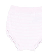 Set t-shirt e culotte per neonata Paz Rodriguez rosa con bordo a smerlo - Rubino Kids