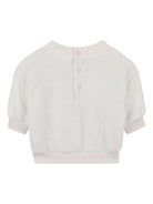 Set T-shirt e pantaloni per neonata Billieblush bianco con stampa a cuori - Rubino Kids