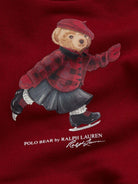 Set t-shirt e pantaloni per neonata Polo Ralph Lauren Kids rosso con stampa Polo Bear - Rubino Kids