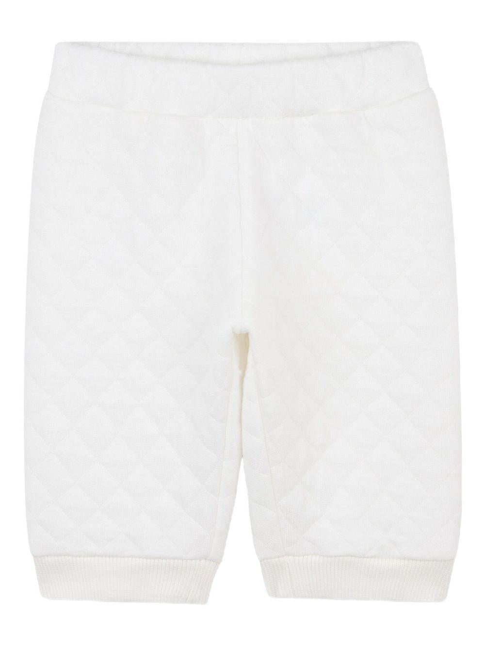 Set t-shirt e pantaloni per neonato Givenchy Kids blu con design con logo ricamato - Rubino Kids