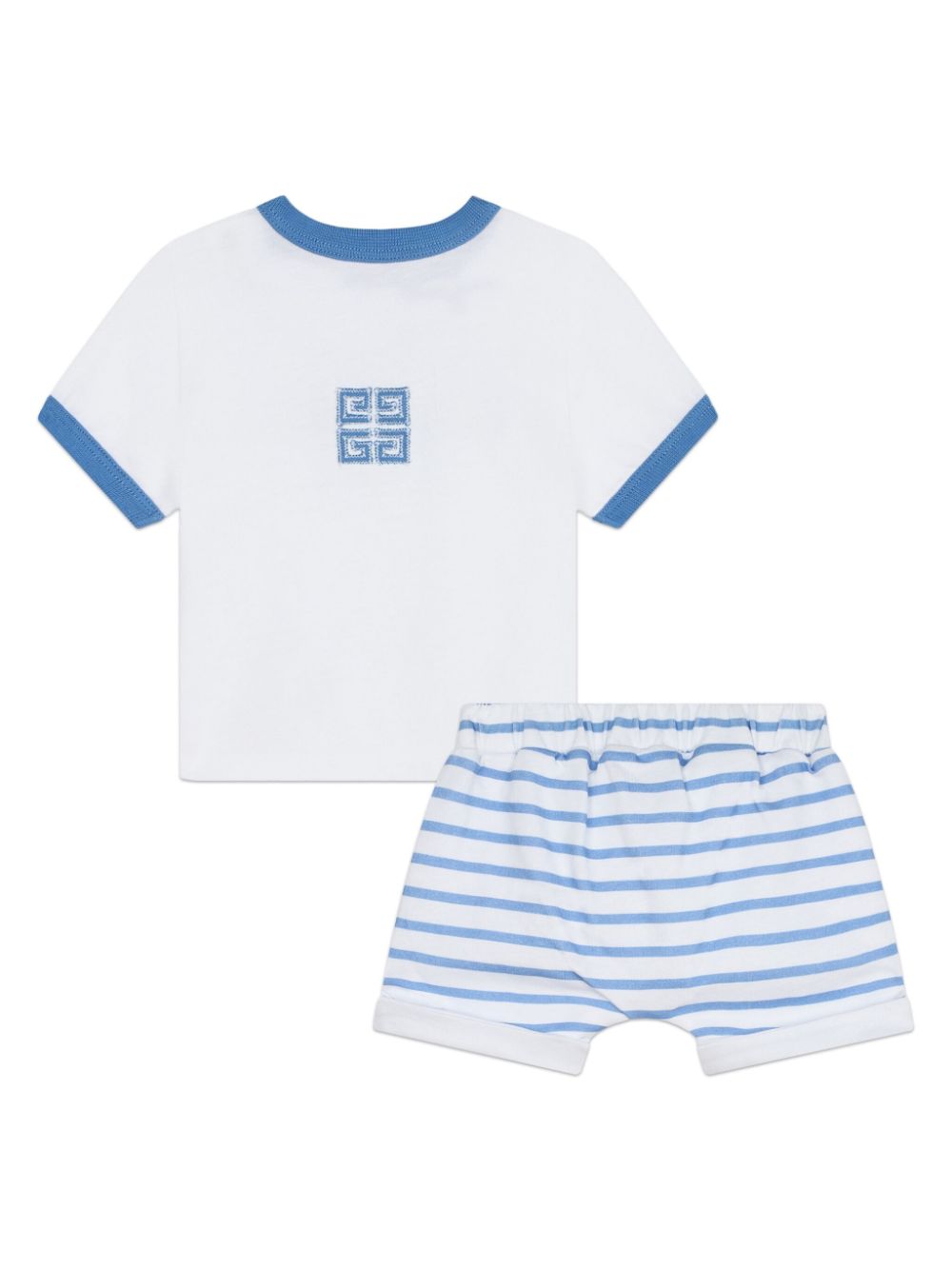 Set T-shirt e shorts con applicazione - Rubino Kids