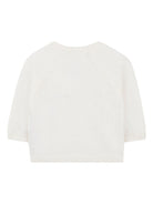 Set t-shirt pantaloni e cappello per neonata Givenchy Kids beige con logo ricamato - Rubino Kids