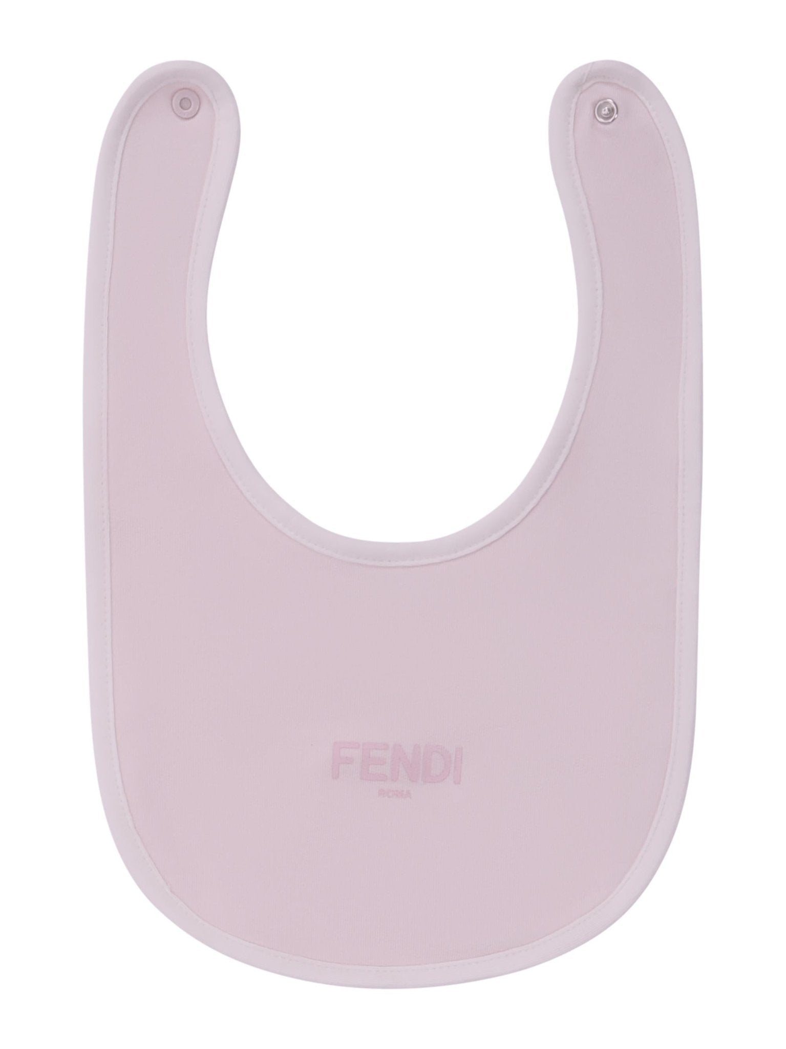 Set tre pezzi per neonata Fendi Kids rosa con stampa Cavallino Fendi - Rubino Kids