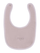 Set tre pezzi per neonati Fendi Kids beige con stampa Cavallino Fendi - Rubino Kids