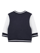 Set tuta per neonato Boss Kids blu con design color - block - Rubino Kids