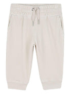 Set tuta per neonato Givenchy Kids bianco con logo ricamato - Rubino Kids