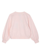 Set tuta sportiva per bambina Kenzo Kids rosa con logo Kenzo - Rubino Kids