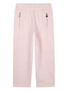 Set tuta sportiva per bambina Kenzo Kids rosa con logo Kenzo - Rubino Kids