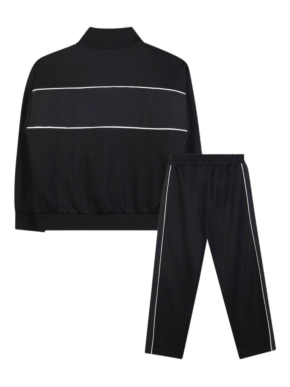 Set tuta sportiva per bambino Kenzo Kids blu con rifiniture a contrasto - Rubino Kids