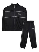 Set tuta sportiva per bambino Kenzo Kids blu con rifiniture a contrasto - Rubino Kids