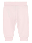 Set tuta sportiva per neonata Kenzo Kids rosa con stampa con logo posteriore - Rubino Kids