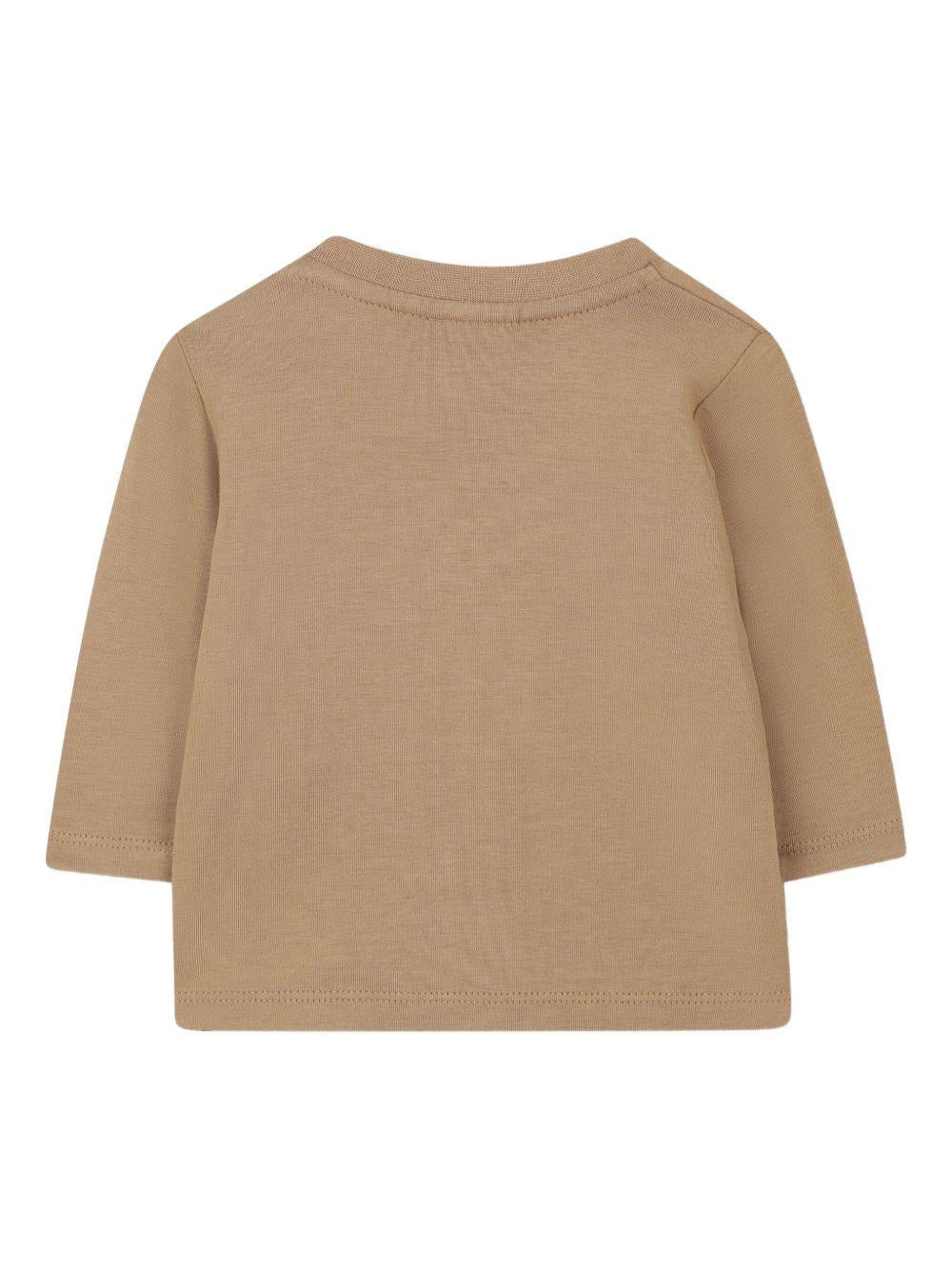 Set tuta sportiva per neonato Boss Kids beige con design color - block - Rubino Kids