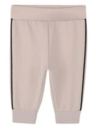 Set tuta sportiva per neonato Boss Kids beige con dettaglio logo - Rubino Kids