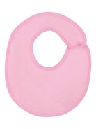 Set tutina bavaglino e cappellino per neonata Givenchy Kids rosa con logo ricamato - Rubino Kids