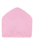 Set tutina bavaglino e cappellino per neonata Givenchy Kids rosa con logo ricamato - Rubino Kids